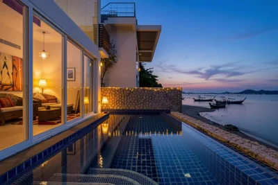 Raya Villa 2 Bed Beachfront Villa Private Pool – 사진 11